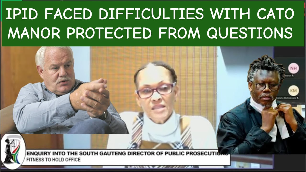 KZN IPID SHAMILLA WILLIAMS DETAILS HER INVESTIGATIONS INTO CATO MANOR POLICE & ISSUES 