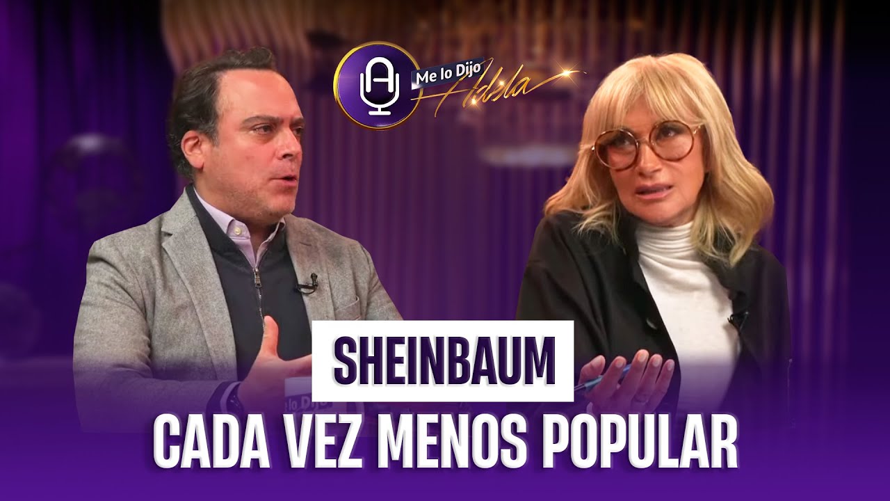Se DESPLOMA Sheinbaum: pierde 20 puntos y gobierna bajo amenaza de Trump | MLDA