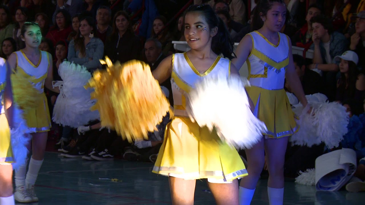 Porristas Amarillas - Instituto Linares 2018