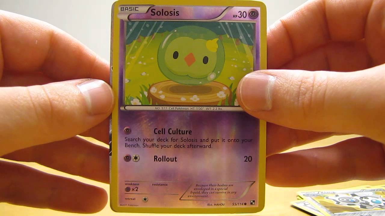 Opening 4 Black and White Pokemon Booster Packs (Great Pull!)