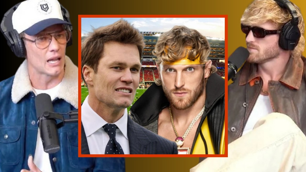 Tom Brady COOKS Logan Paul on His Own Podcast