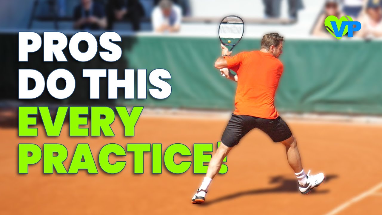 Simple Drill Pros Use To Get Better At Tennis
