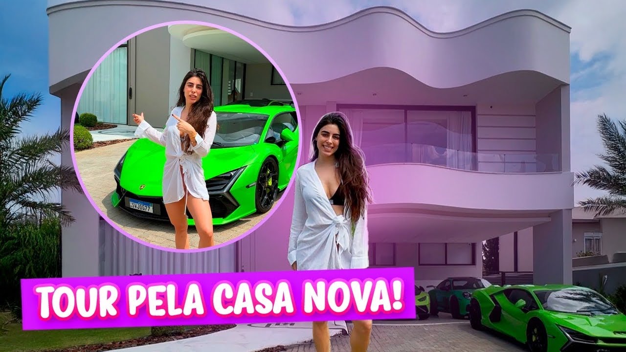 TOUR PELA MINHA MANSÃO NOVA