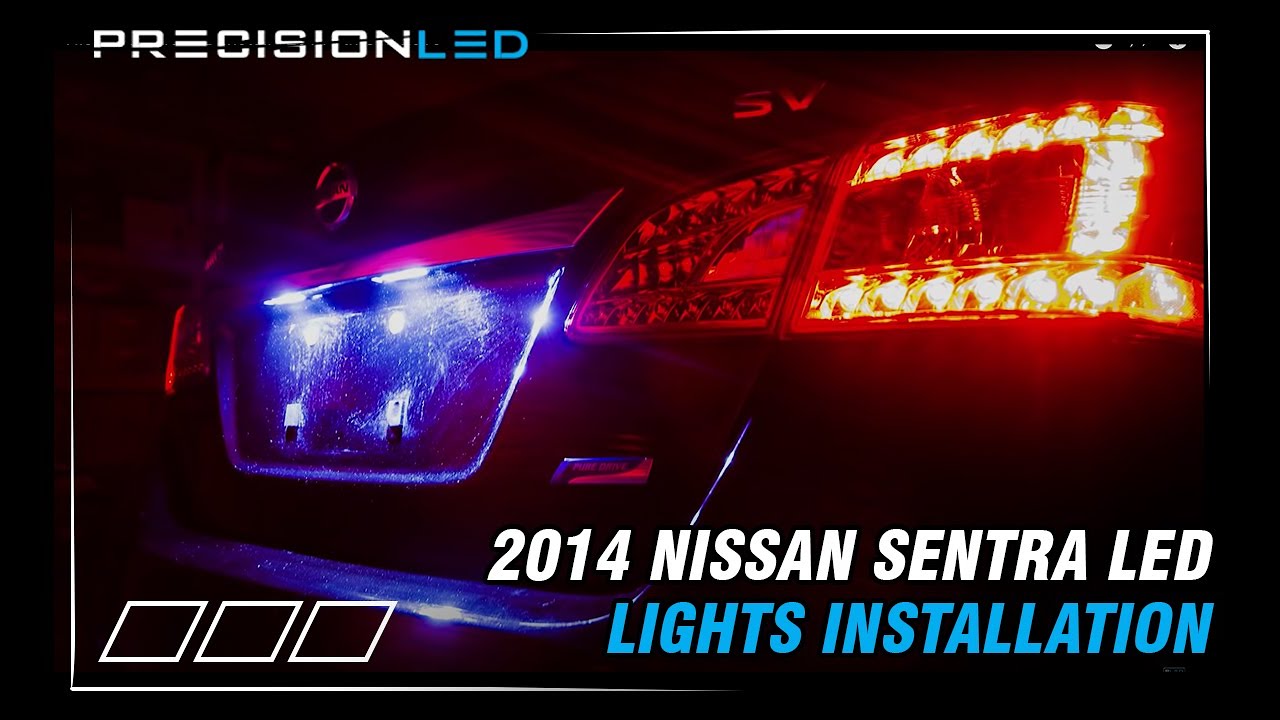 Nissan Sentra LED Install - 2014 7th Gen 2013+ DIY