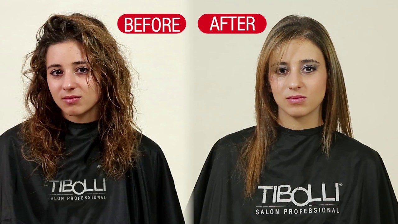 Step by Step Glossy Sleek Results with Tibolli- Italian