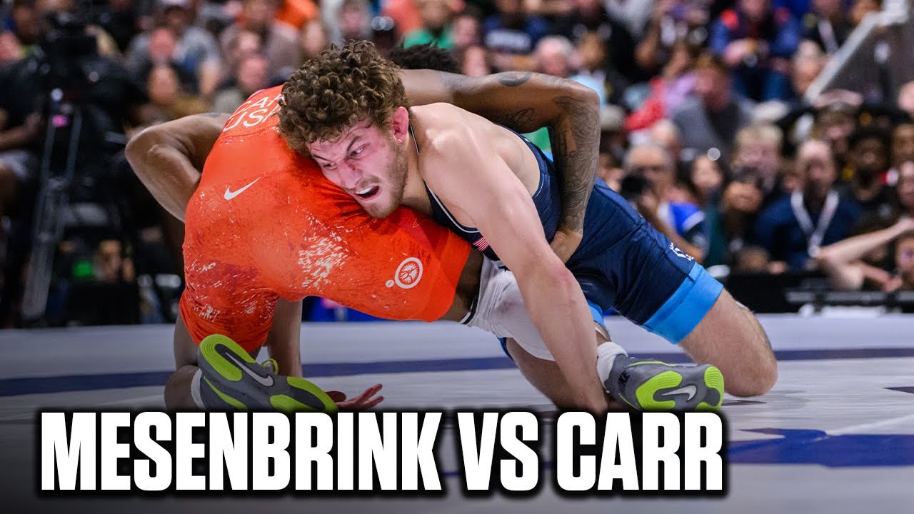 74kg Mitchell Mesenbrink vs David Carr | 2025 US Open Final