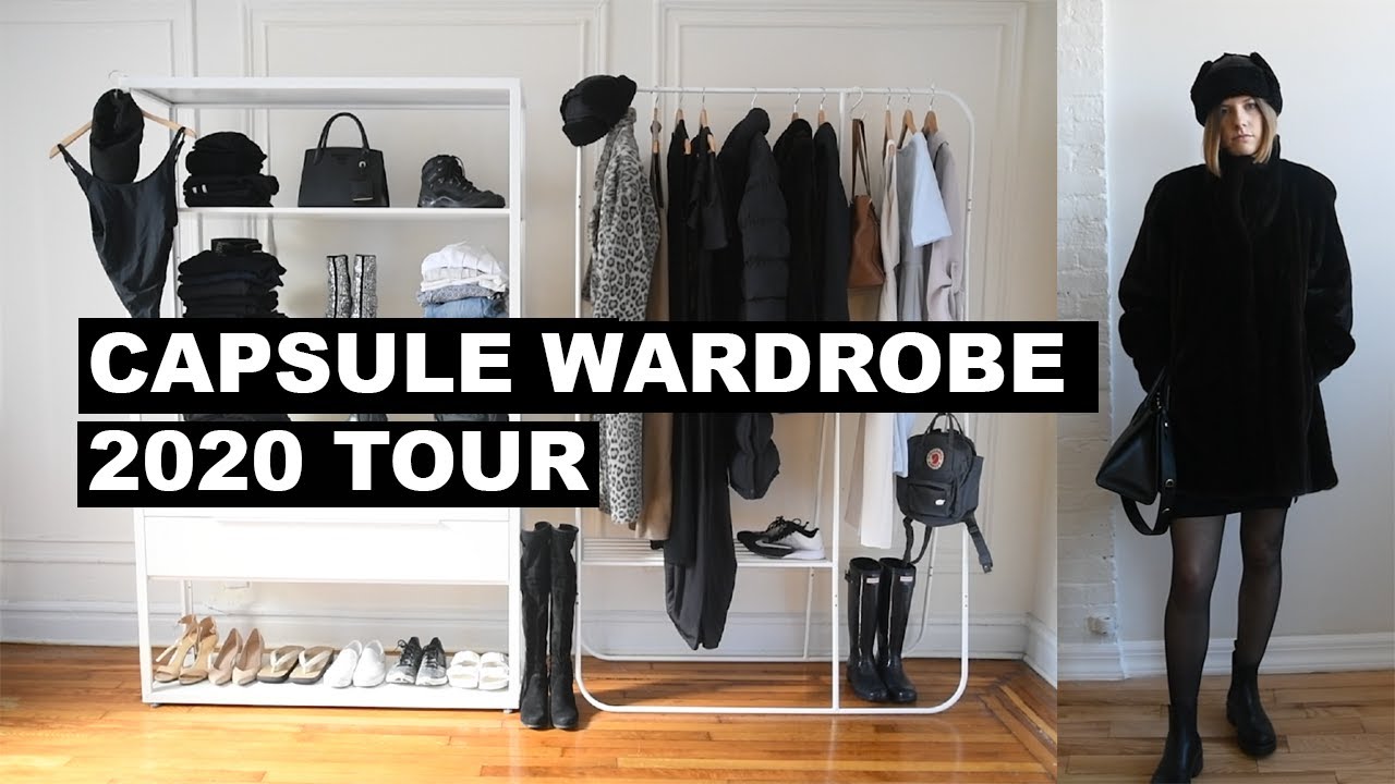 Capsule Wardrobe 2020 Tour | Gold Zipper