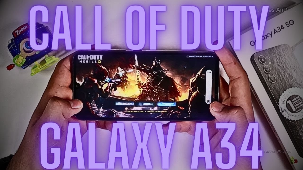 🎮 Jugando Call of Duty  Samsung Galaxy A34  | Servira para Juegos??