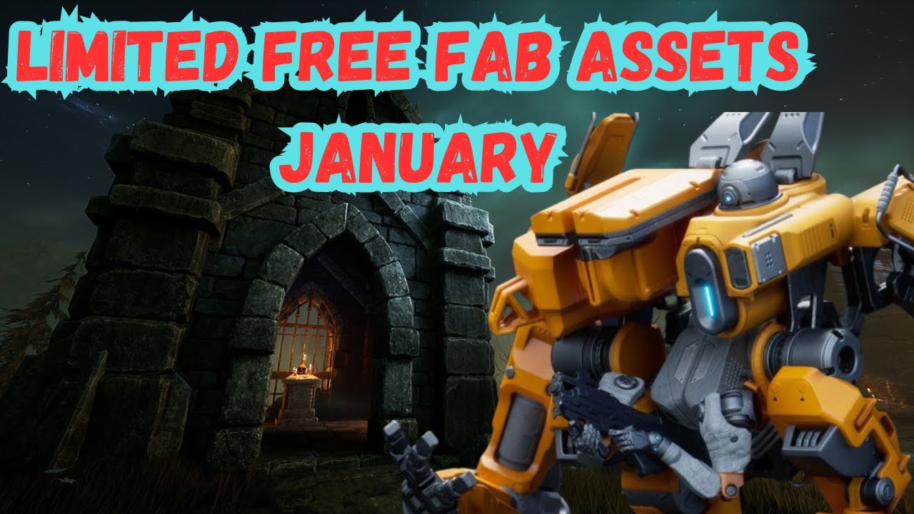 Free Fab Assets Unreal Engine 5 January