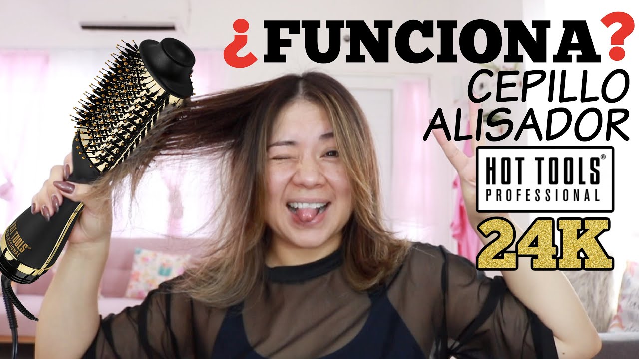 CEPILLO SECADOR HAIR TOOLS 24K #cepilloalisador #cepillohottools
