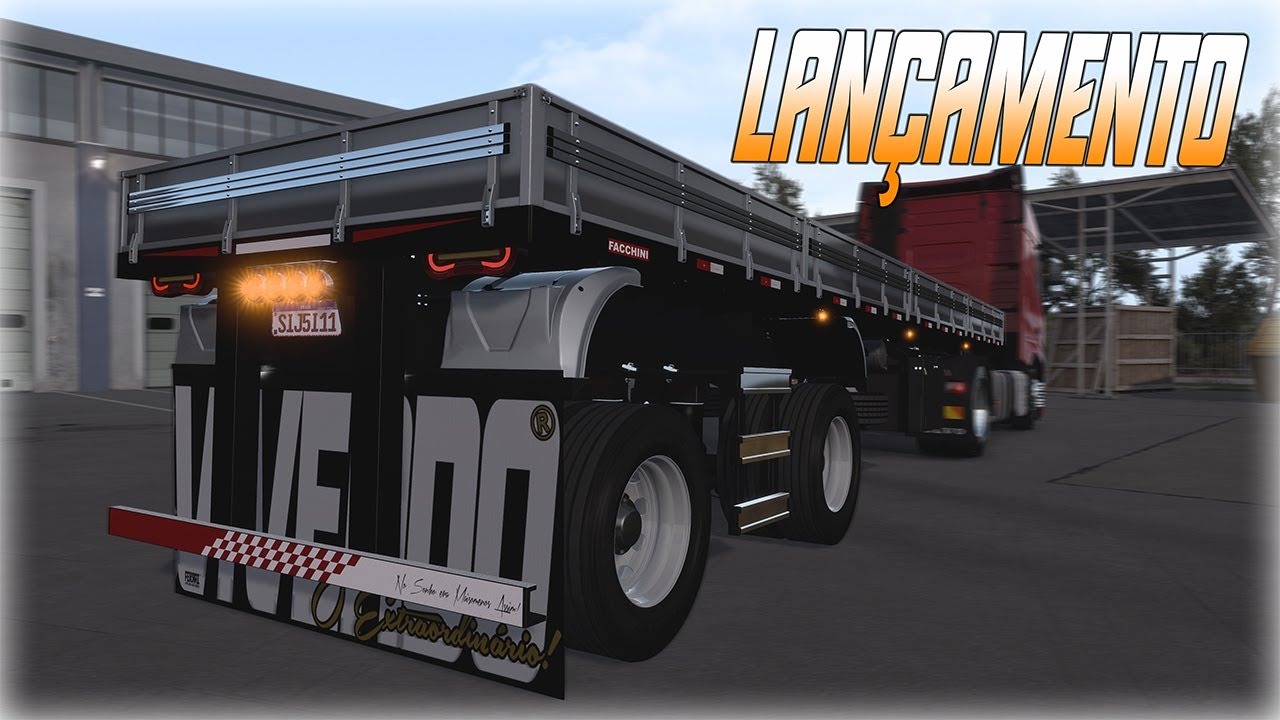 🚛 Reboque Facchini 2 Eixos CHEGOU! | Cargas Reais, Arqueado e Original – ETS2