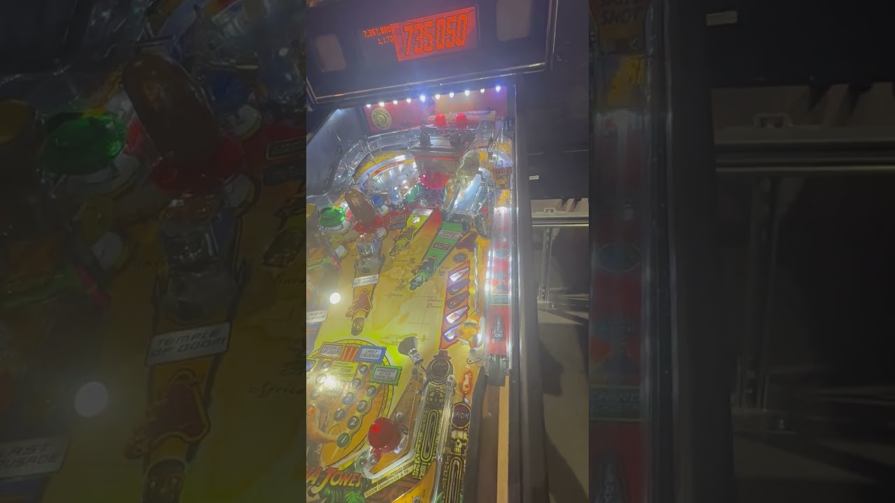 Indiana Jones Pinball Machine (Stern, 2008)