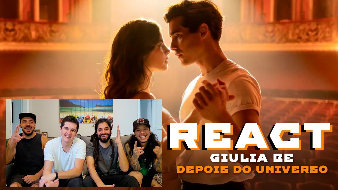 react GIULIA BE - DEPOIS DO UNIVERSO (Official Music Video) 🔥 reagindo