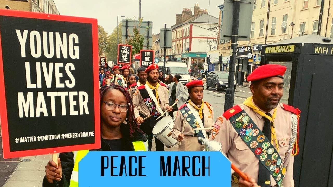 Holloway Pathfinders Lead March Against Knife Crime