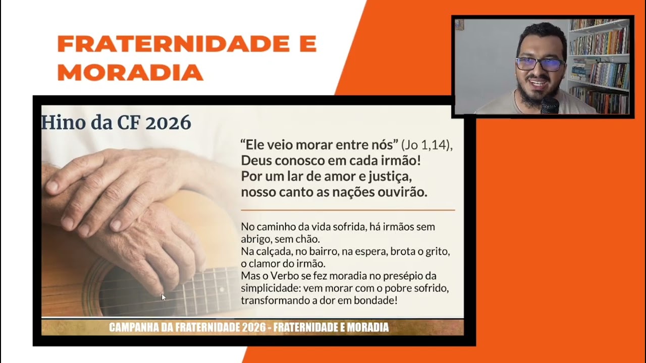 Curso Campanha da Fraternidade 2026 | Fraternidade e Moradia | Aula 01