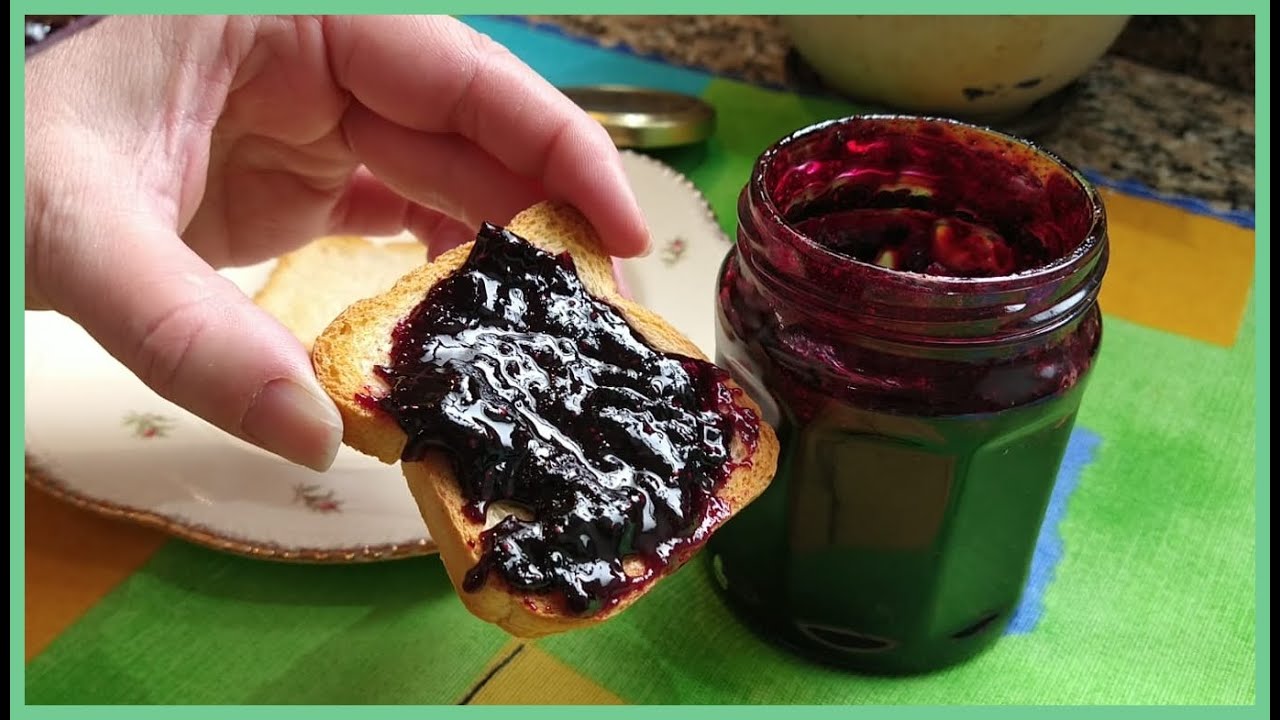 MERMELADA de ARÁNDANOS CASERA / Receta facil y SIN CONSERVANTES