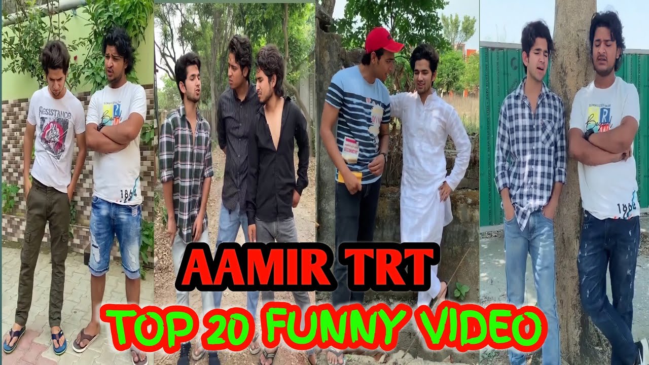 Amir trt top 20 funny video || amir trt new comedy video || #toprealteam || #aamirtrt || #viralvideo