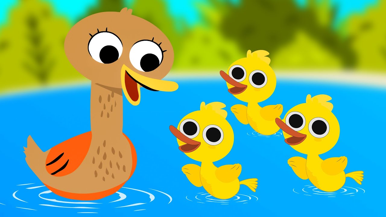 Five Little Ducks Dj | Baby Songs & Nursery Rhymes | Kids Songs