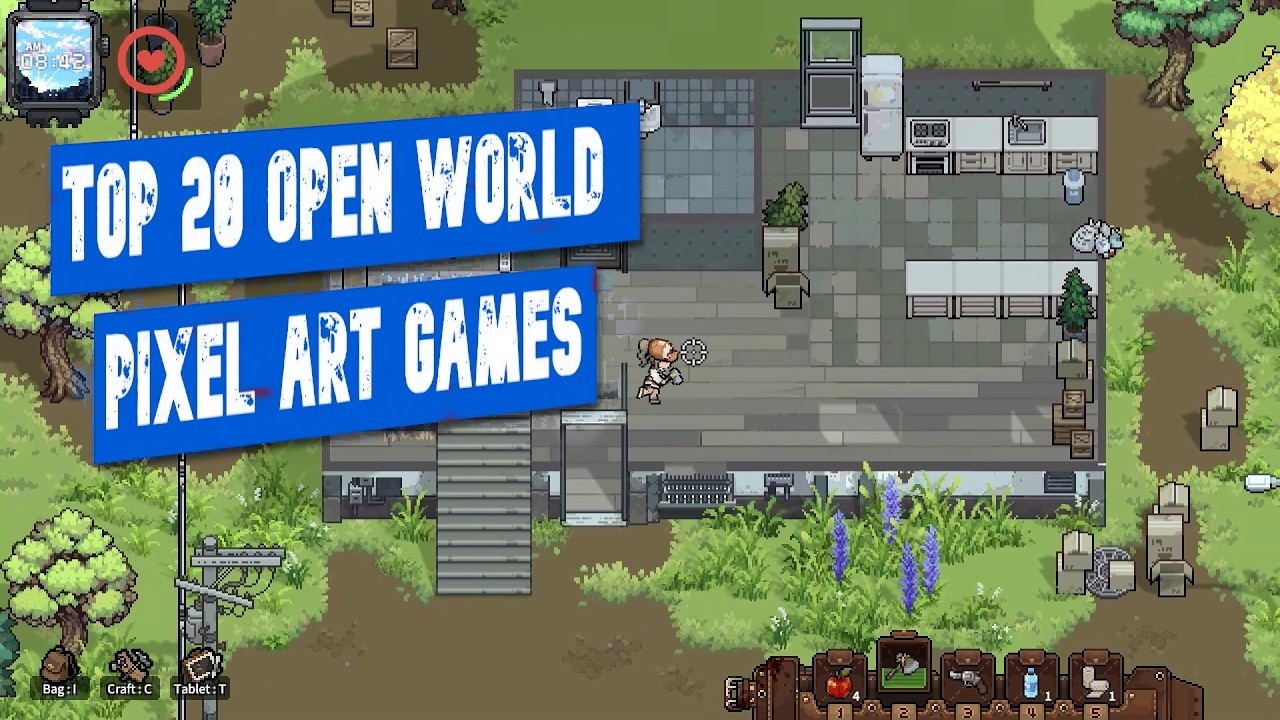 Top 20 Open World Pixel Art Game That You Can Play On PC