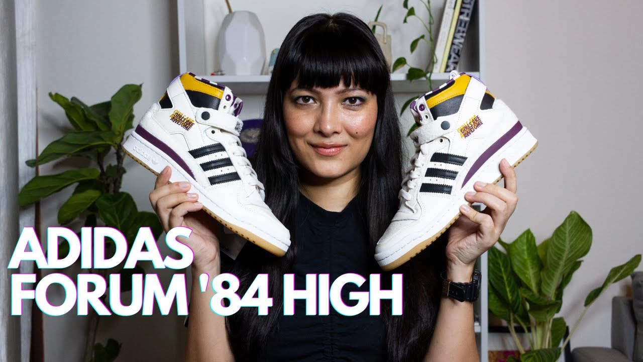 ADIDAS FORUM '84 HIGH X GIRLS ARE AWESOME | ICONIC BASKETBALL SNEAKER FROM ADIDAS | REVIEW & ONFOOT