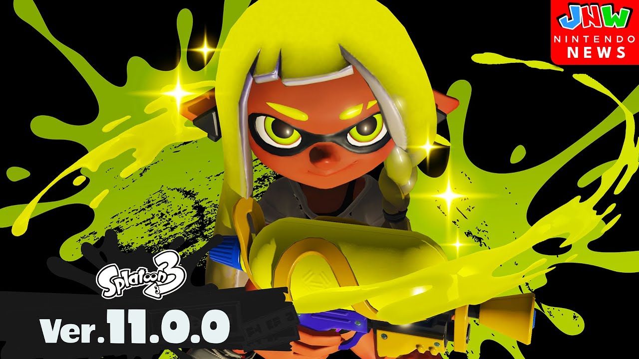 В версии 11.0.0 игры Splatoon 3 грядут БОЛЬШИЕ ИЗМЕНЕНИЯ!