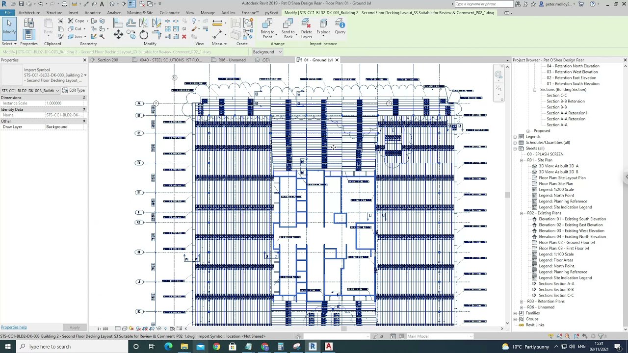 Importing CAD into Revit Quick Tutorial
