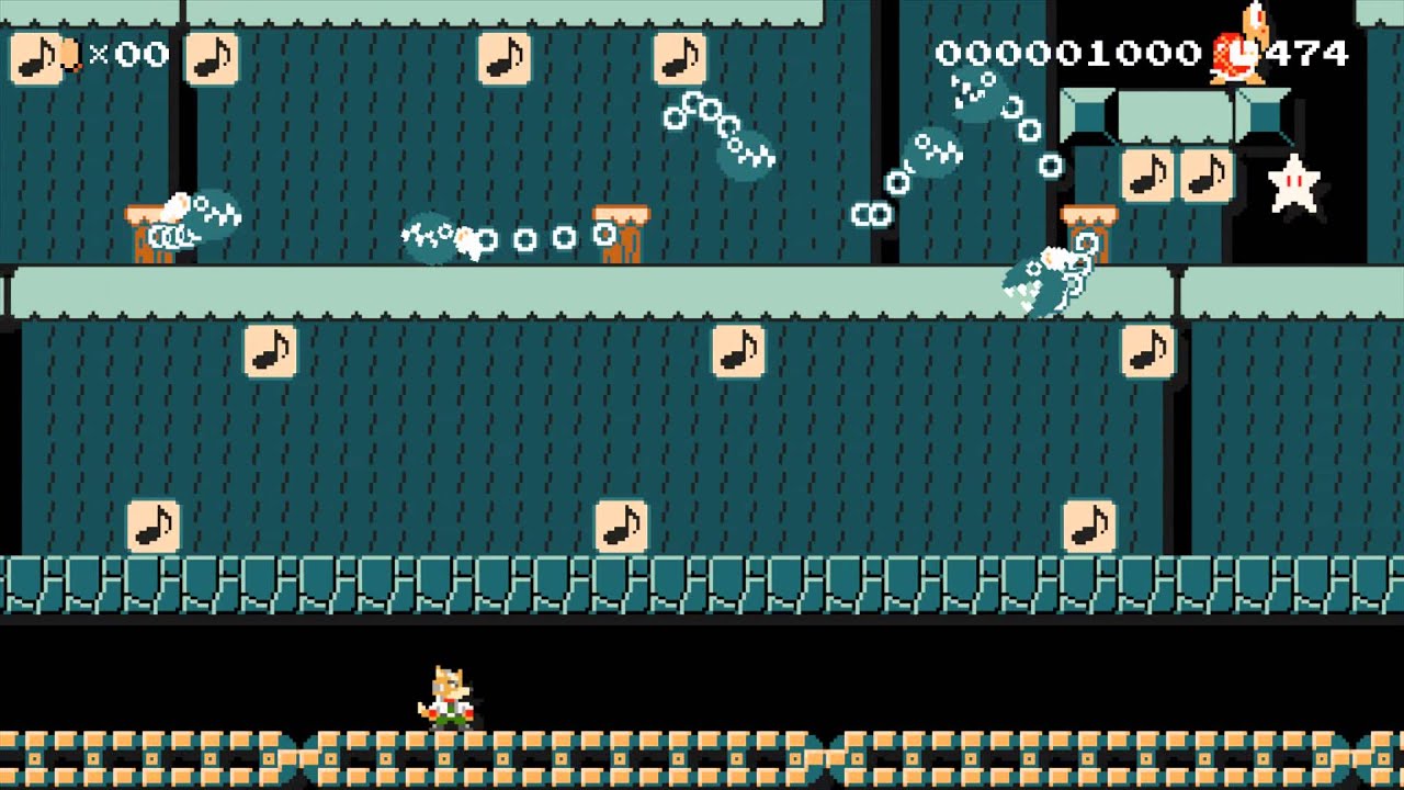 Super Mario Maker - Star Wars Cantina Theme!