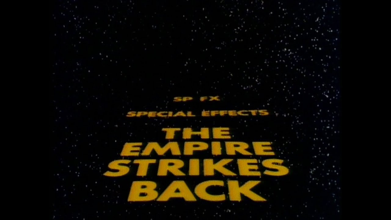 Star Wars The Empire Strikes Back: SP FX 1980 Documentary