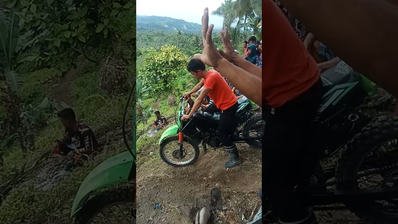 motocross downhill and uphill challenge