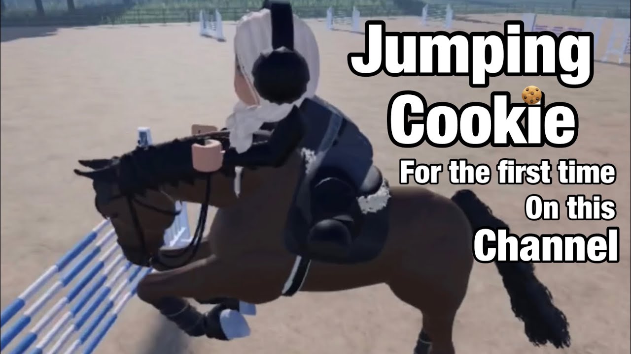 Jumping my horse cookie for the first time on this channel! *it was going so well*\\ *VOICED*\\ MSE