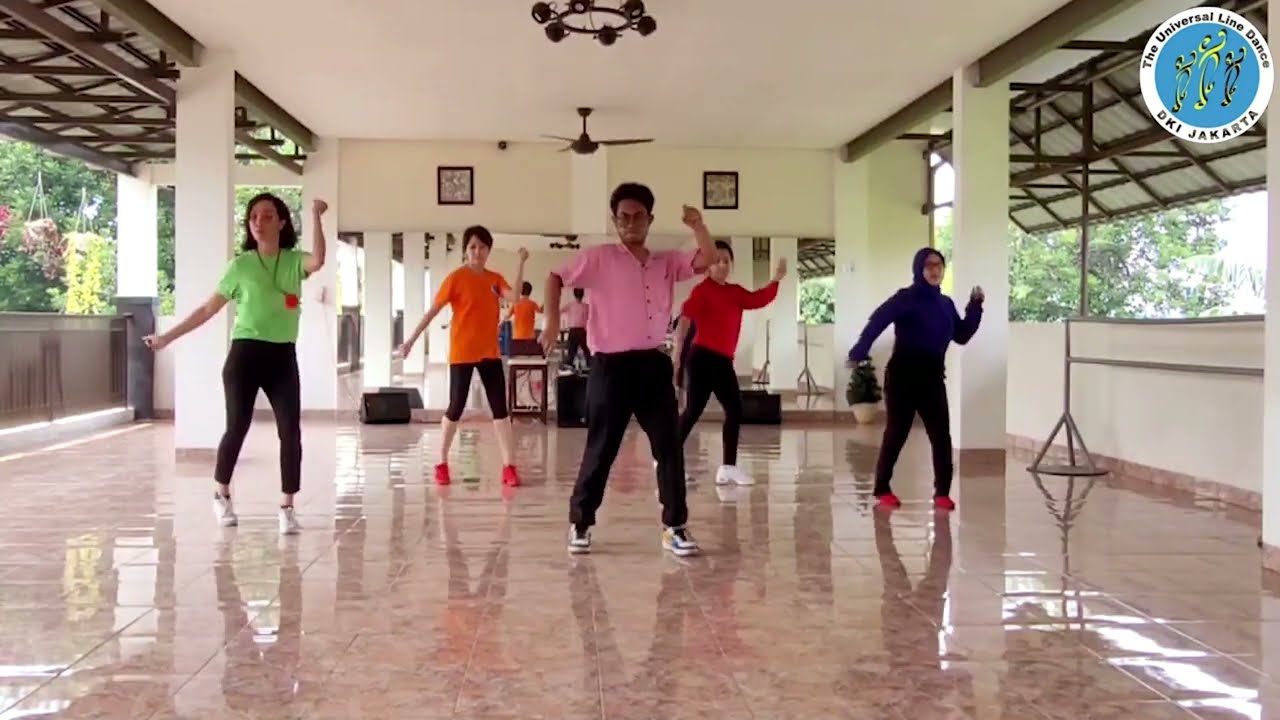 TEMPTATION Choreo by. Adrian Lefebour | Demo | Line Dance