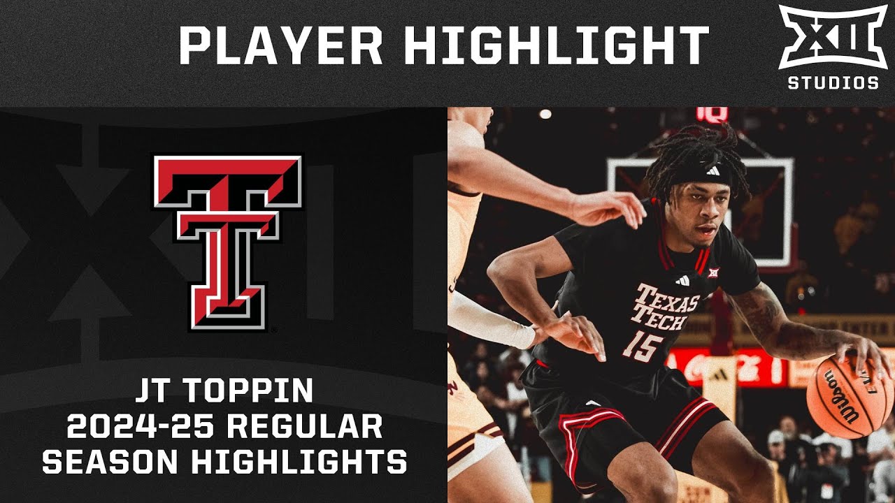 JT Toppin 2024-25 Regular Season Highlights | Big 12 Basketball