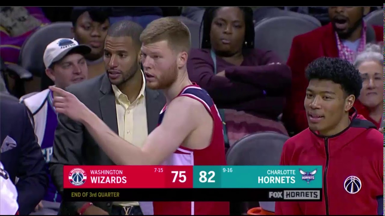 Hornets announcer runs out of ways to describe Davis Bertans threes (fixed)
