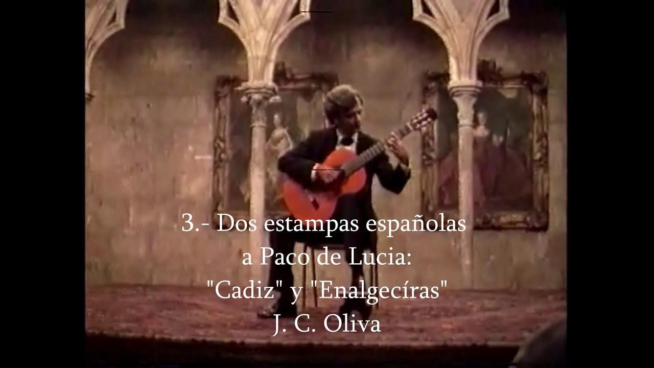 Guitarrista Julio César Oliva - Museo del Carmen - México 1990