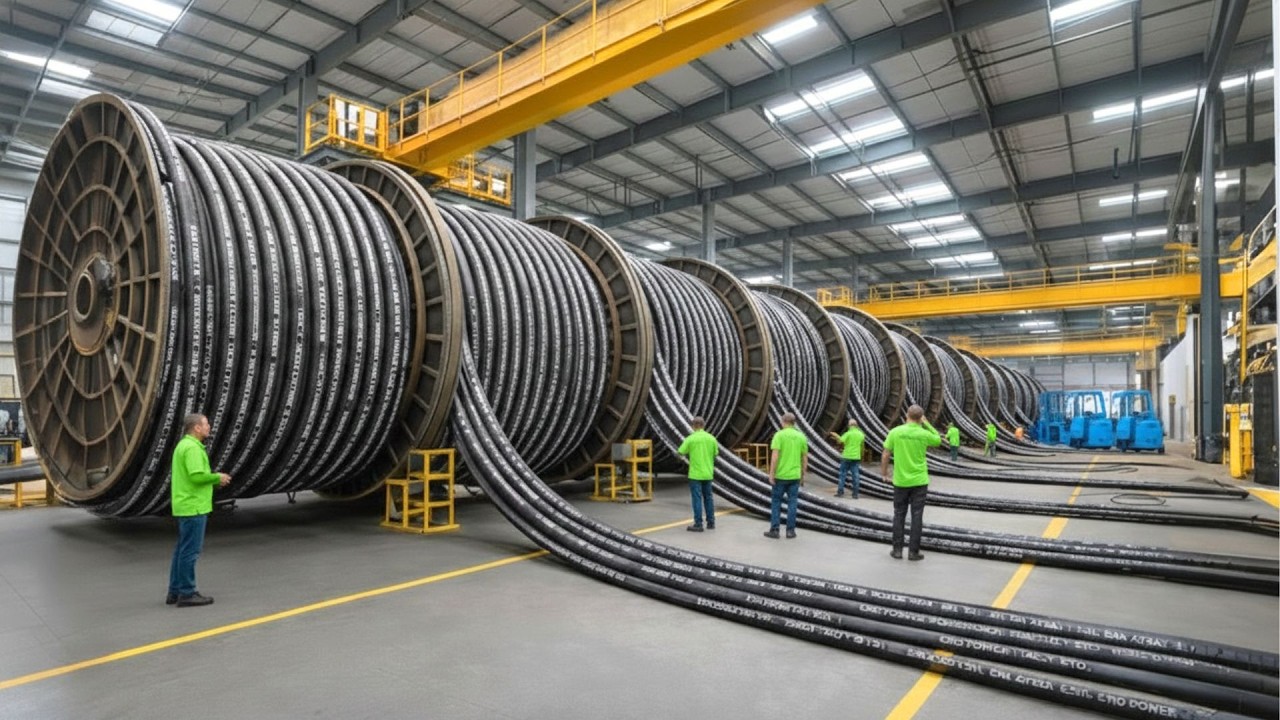 HOW MASSIVE FACTORIES PRODUCE MILLIONS OF HYDRAULIC HOSES EACH YEAR
