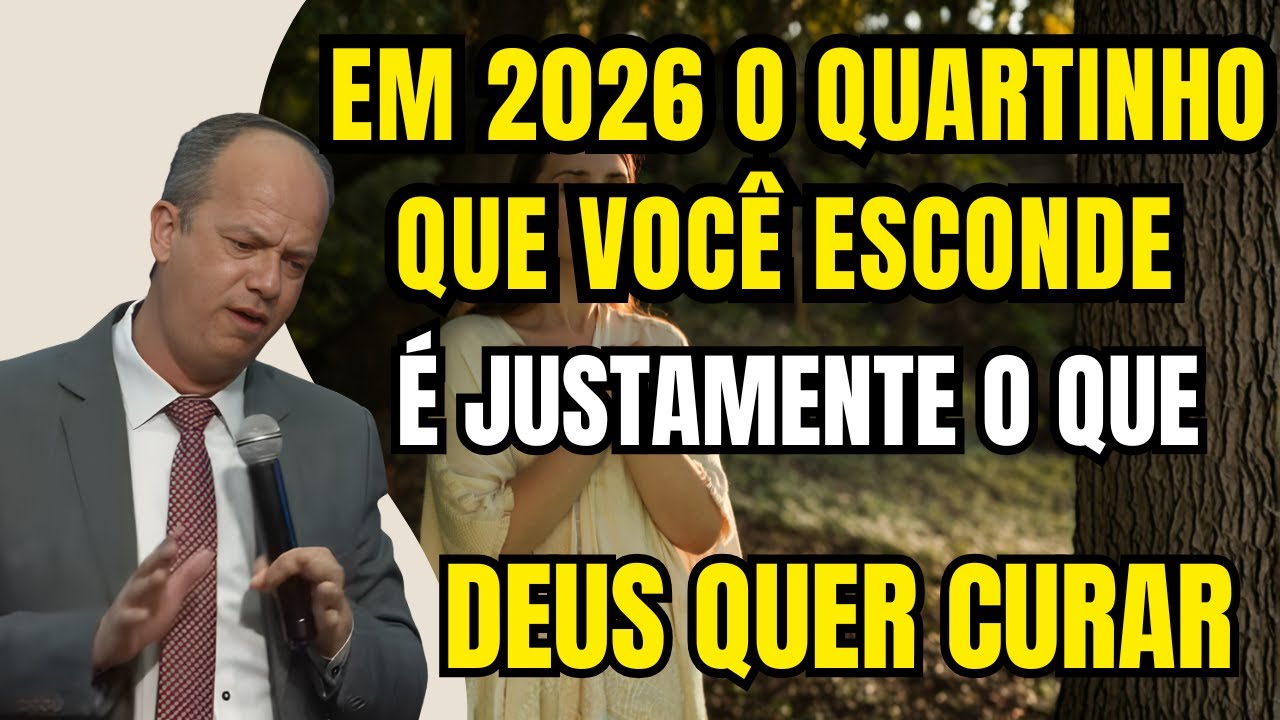 Pr Isaias Oliveira: EM 2026 O QUARTINHO ESCONDIDO É JUSTAMENTE O QUE DEUS QUER CURAR