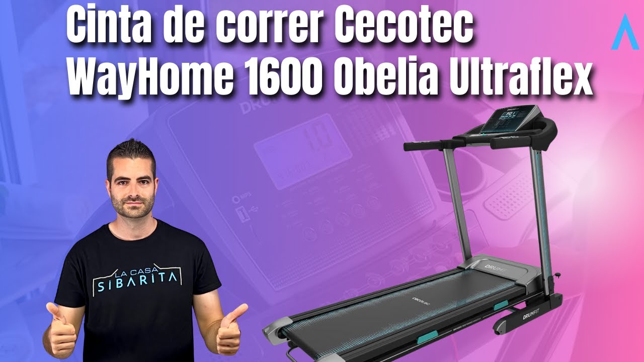 ✅Cinta de correr Cecotec Drumfit Wayhome 1600 ▶ Opiniones y análisis