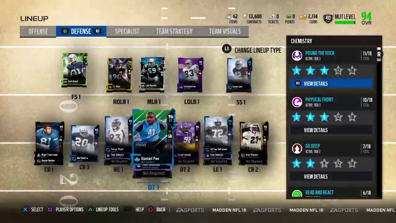 Madden 18 Fan Appreciation challenges