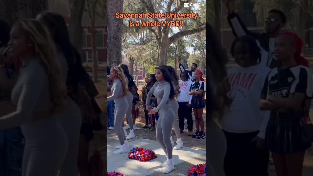 Savannah State University is a WHOLE VYBE!!