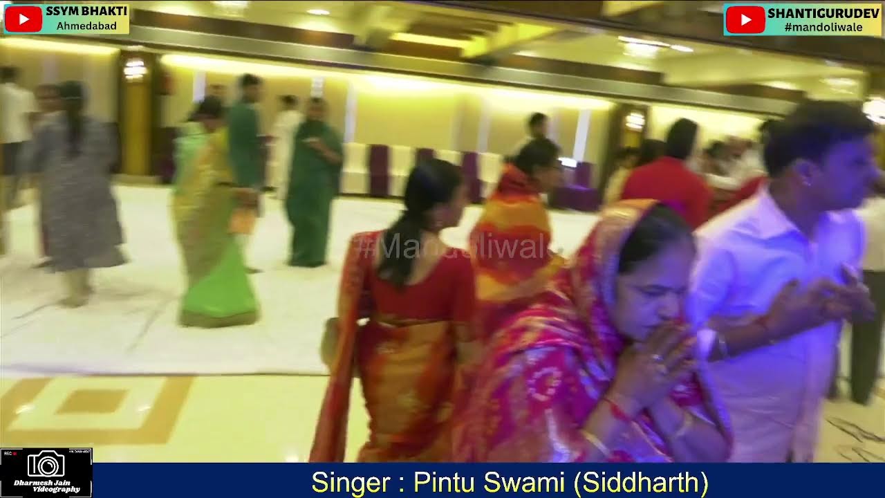 Pintu Swami Bhakti of  Shanti Gurudev  Mandoliwale At SSYM Ahmedabad