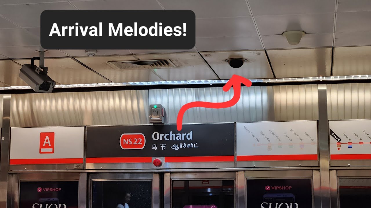 [SMRT Trains] Arrival Melodies at NS22 Orchard