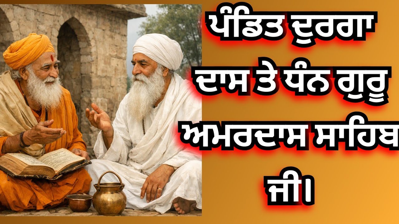 ਪੰਡਿਤ ਦੁਰਗਾ ਦਾਸ ਤੇ ਧੰਨ ਗੁਰੂ ਅਮਰਦਾਸ ਸਾਹਿਬ ਜੀ। ਕਥਾ ਸ੍ਰੀ ਗੁਰਪ੍ਰਤਾਪ ਸੂਰਜ ਪ੍ਰਕਾਸ਼ ਗ੍ਰੰਥ।