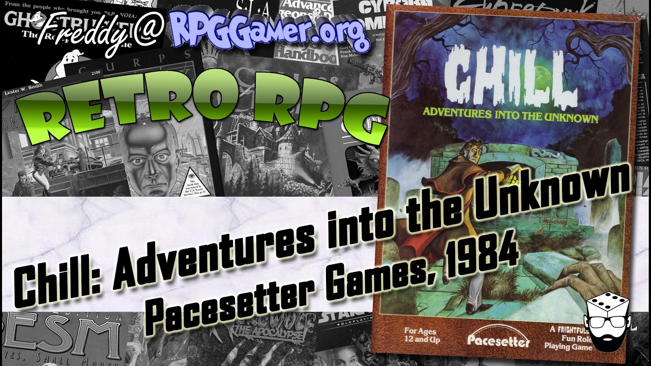 CHILL: Adventures into the Unknown (Pacesetter Games, 1984) | Ретро-ролевая игра