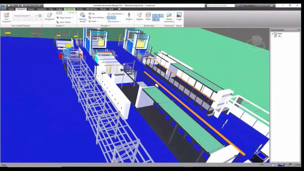 Digital Factory – Asset Capture and Factory Layout