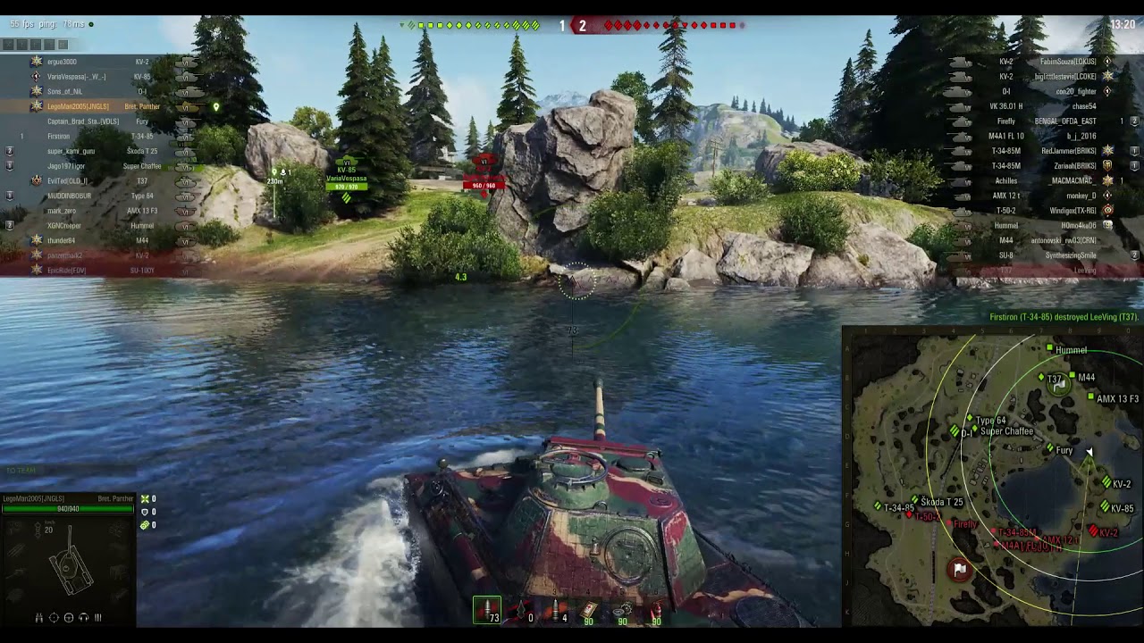 Gaming Thursday | EP:61 | (World of Tanks) Random Battle-Bretagne Panther