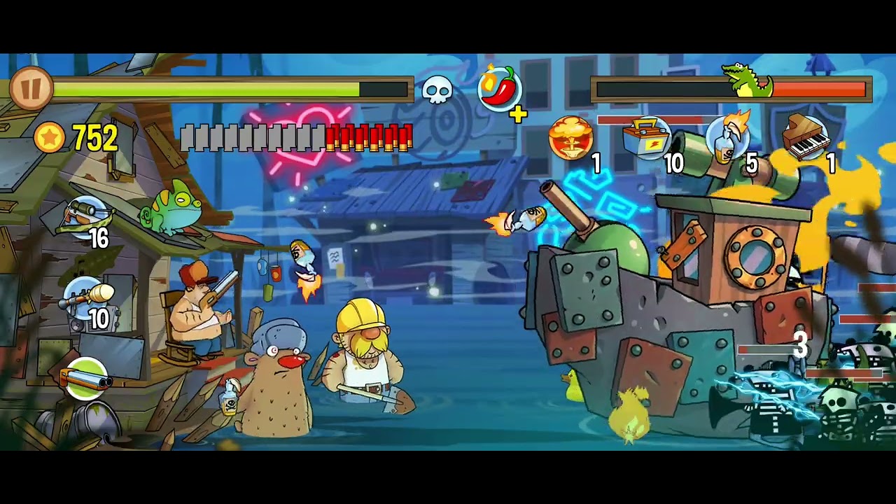 DERROTANDO AL JEFE DEL NIVEL 11 EN MODO DIFÍCIL EN SWAMP ATTACK