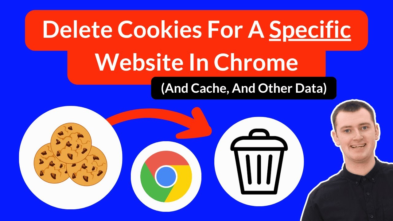 Как удалить файлы cookie определенного сайта в Chrome