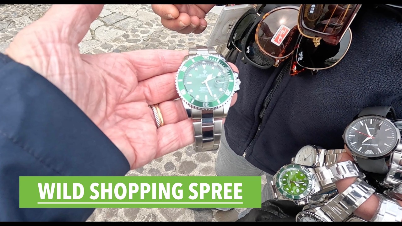 Покупка часов Rolex в Танжер Медина, Марокко.