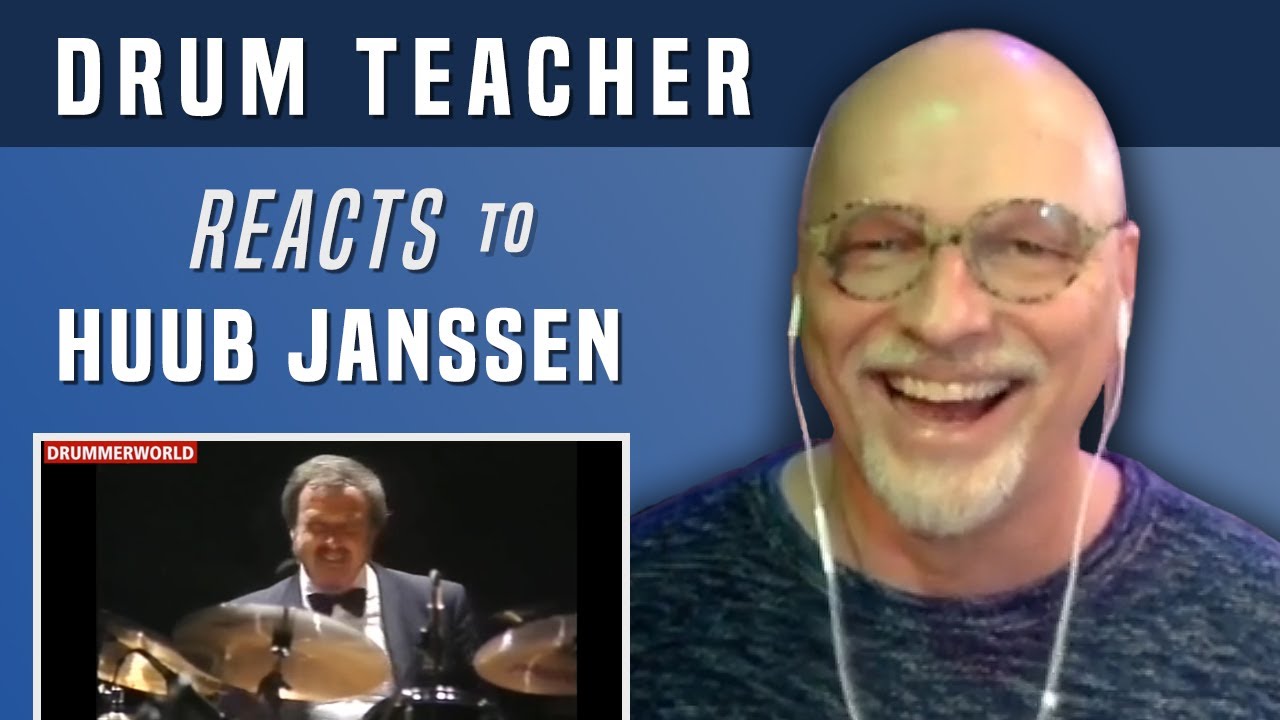 Drum Teacher Reacts to Huub Janssen - Drum Solo