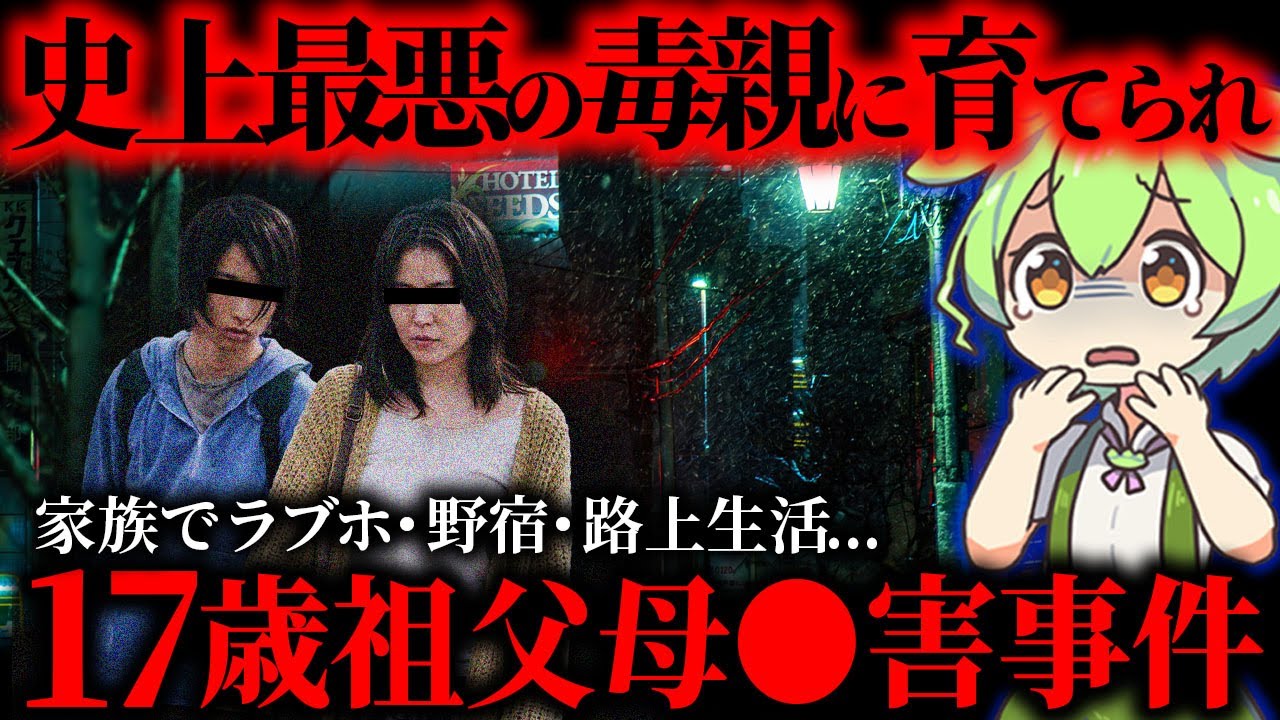 【実話】17歳の少年はなぜ祖父母を手にかけたのか？母に洗脳された地獄の生活。「川口市祖父母●人事件」【ずんだもん解説】